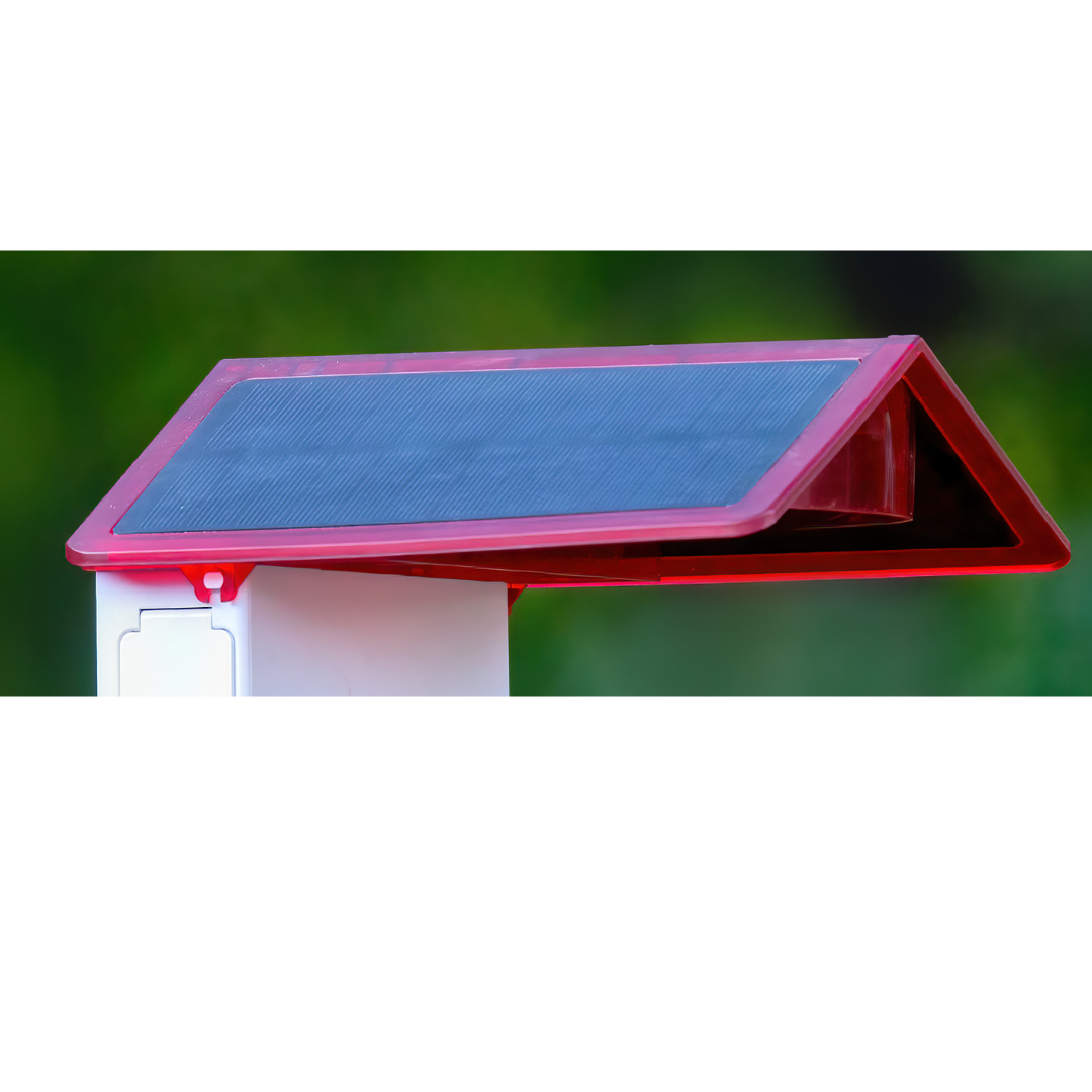 Trail Optics Hummingbird Feeder Red Roof